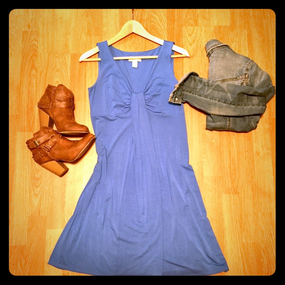 Royal blue LOFT dress. Size 0